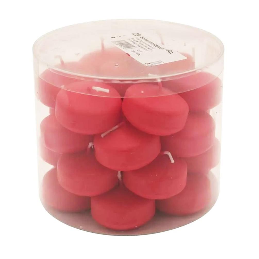 Bolsius Red Floating Candles (Pack of 28) £21.14